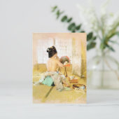 ロバート・フレデリック・ブラムズ付き絵画はがき ポストカード (スタンド正面)