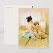 ロバート・フレデリック・ブラムズ付き絵画はがき ポストカード (正面/裏面)