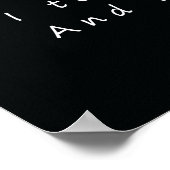 ロバート・フロストの詩:道路は取られていない ポスター (角)