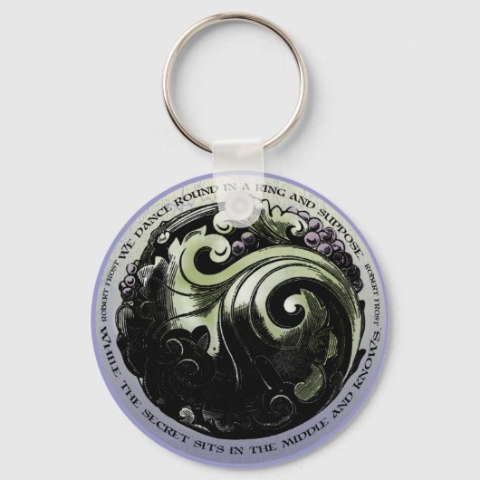 ロバート・フロスト・バース キーホルダー (正面)