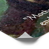 ロバート・ブラウニング母性引用文ポスター ポスター (角)