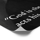 ロバート・ブラウニング神パーフェクト詩人引用文ポスター ポスター (角)