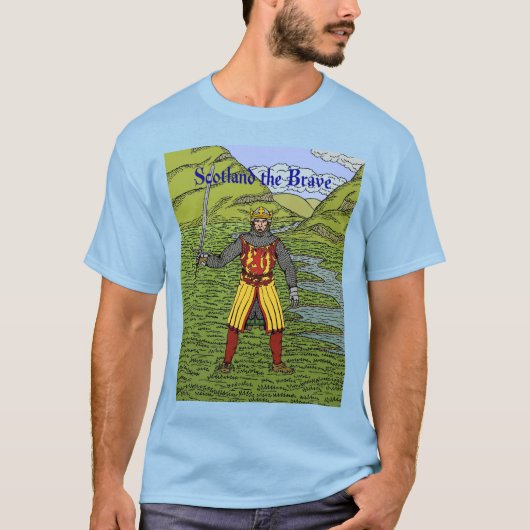 ロバート・ブルース スコットランドの勇者 Tシャツ (正面)