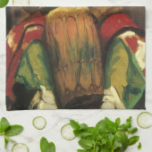 ロバート・ヘンリーによるディエギート・ロイバルの肖像 キッチンタオル (折り畳み)