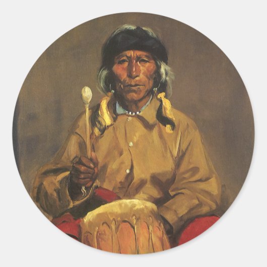 ロバート・ヘンリーによるディエギート・ロイバルの肖像 ラウンドシール (正面)