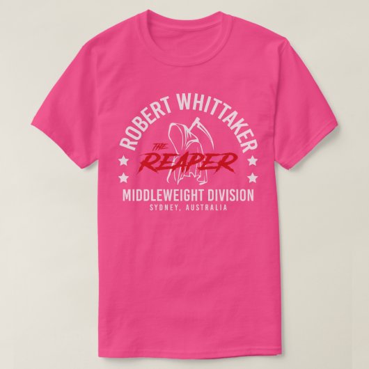 ロバート・ホイットカー Tシャツ (デザイン正面)