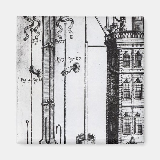 ロバート・ボイルの水ポンプ開発 マグネット (正面)