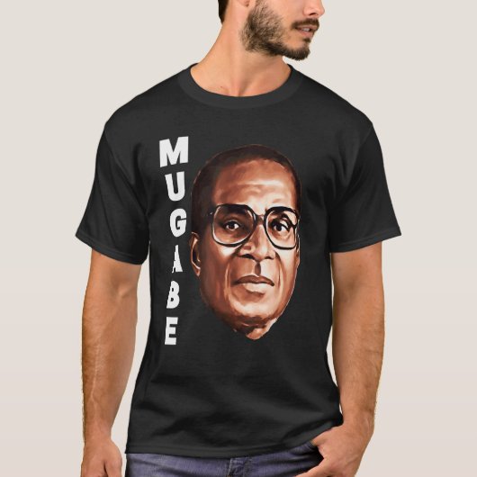 ロバート・ムガベが大好き Tシャツ (正面)