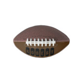 ロバート・メスの名前は黒でn白で アメリカンフットボール (正面)