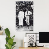 ロバート・ルイス・スティーブンソンと友人 ポスター (ホームオフィス)