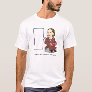 ロバート・ルイス・スティーヴンソン1850年の-1894 Tシャツ
