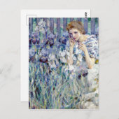 ロバート・ルイス・レイド（紋章の）フラ・ダ・リ ポストカード (正面/裏面)