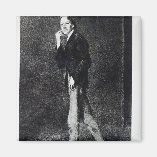 ロバート・ルイ・スティーブンソン マグネット (正面)