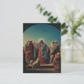 ロバート・ヴィルヘルム・エクマンによりイエス・ワケス・ラザロが語られた ポストカード (スタンド正面)