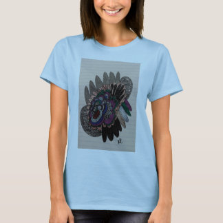 ロバート・ヴィンセント・ピーターズ抽象芸術ドローイングTシャツ Tシャツ