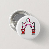 ロバート・ヴェンチューリの折衷的な家ボタン(5)の3 缶バッジ (正面&裏面)