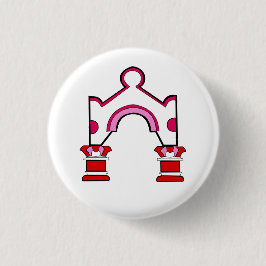 ロバート・ヴェンチューリの折衷的な家ボタン(5)の3 缶バッジ