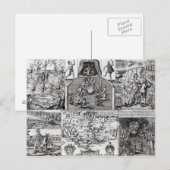 ロバート・ヴォーガンによる刻印 ポストカード (正面/裏面)