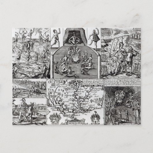 ロバート・ヴォーガンによる刻印 ポストカード (正面)