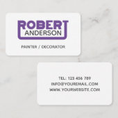 ロバート 名刺 (正面/裏面)