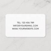 ロバート 名刺 (裏面)