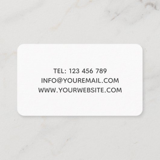 ロバート 名刺 (裏面)