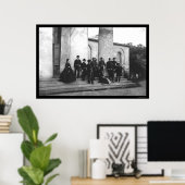 ロバート・E・リーの葬儀の参列者1870 ポスター (ホームオフィス)