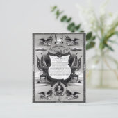 ロバート・E・リー将軍の別れの挨拶 ポストカード (スタンド正面)