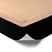 ロバート・E・リー署名入りカード1860 ポスター (角)