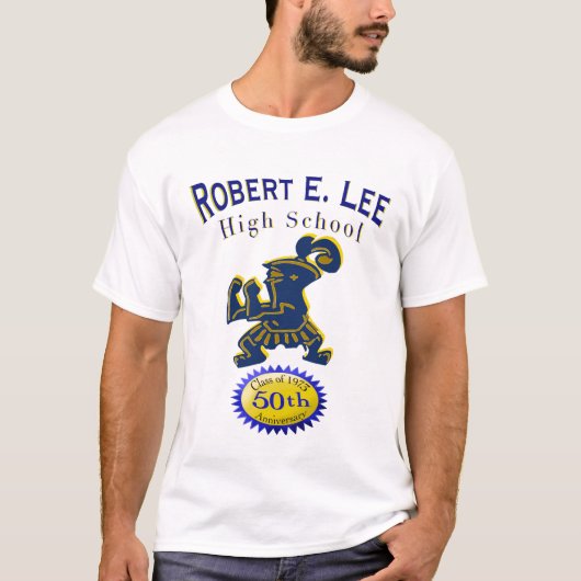 ロバート・E・リー高校50周年記念1973 Tシャツ (正面)