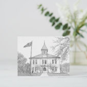 「ロバート・E・リー・スクール」パリTN ポストカード (スタンド正面)