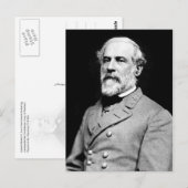 ロバート・E・リー ポストカード (正面/裏面)