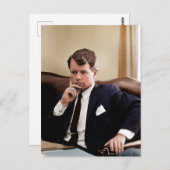 ロバート・F・ケネディ ポストカード (正面/裏面)