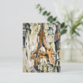 ロバートDelaunayエッフェル塔の郵便はがき ポストカード (スタンド正面)