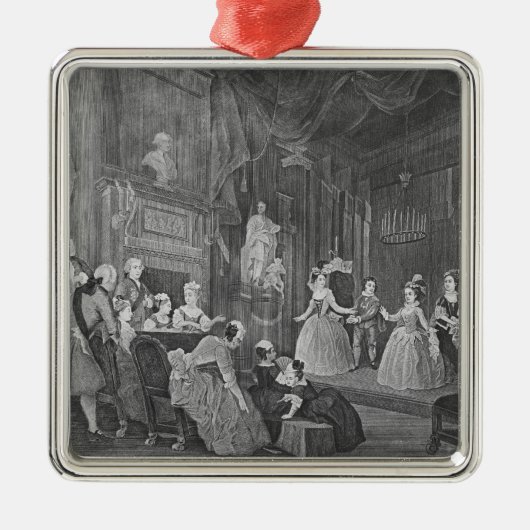 ロバートDoddが刻むインド皇帝 メタルオーナメント (正面)