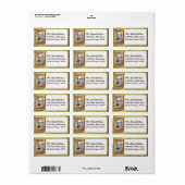 ロバートE.リー住所 シール (フルシート)