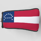 ロバートE.リーHQフラッグパター ゴルフヘッドカバー (正面)