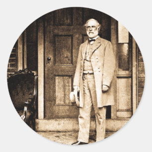 ロバートE.リーVintage Mathew Brady ラウンドシール
