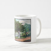 ロバートE.リーVisitsストーンウォールジャクソンの墓 コーヒーマグカップ (正面右)