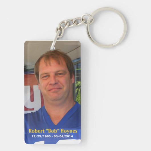 ロバートHoynesの捧げ物Keychain キーホルダー (裏面)