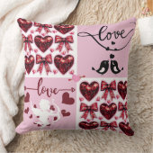 ロバードフォーエバーズスウィートバレンタインデー クッション (ブランケット)