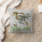 ロバ可逆枕 クッション (ブランケット)