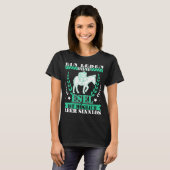 ロバ国内馬種生物学者アフリカペット Tシャツ (正面フル)
