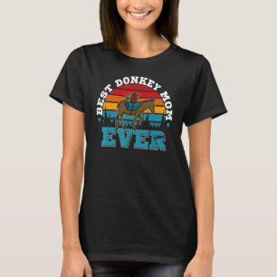 ロバ国内馬種生物学者アフリカペット Tシャツ