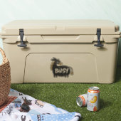 ロバ忙しー・ステッカー シール (クーラー)