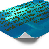 ロバ感動的ートクッシング/ホッキョクグマ ポスター (角)