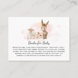 ロバ男女兼用ー羊のベビー | プレイスカード