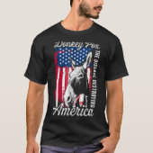 ロバ痘アメリカ合衆国を破壊する病気 Tシャツ (正面)