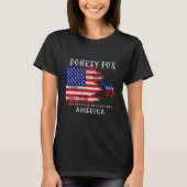 ロバ痘The Disevering America Front Pr Tシャツ (正面)