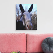 ロバ絵画ー キャンバスプリント (インサイチュ (リビング))